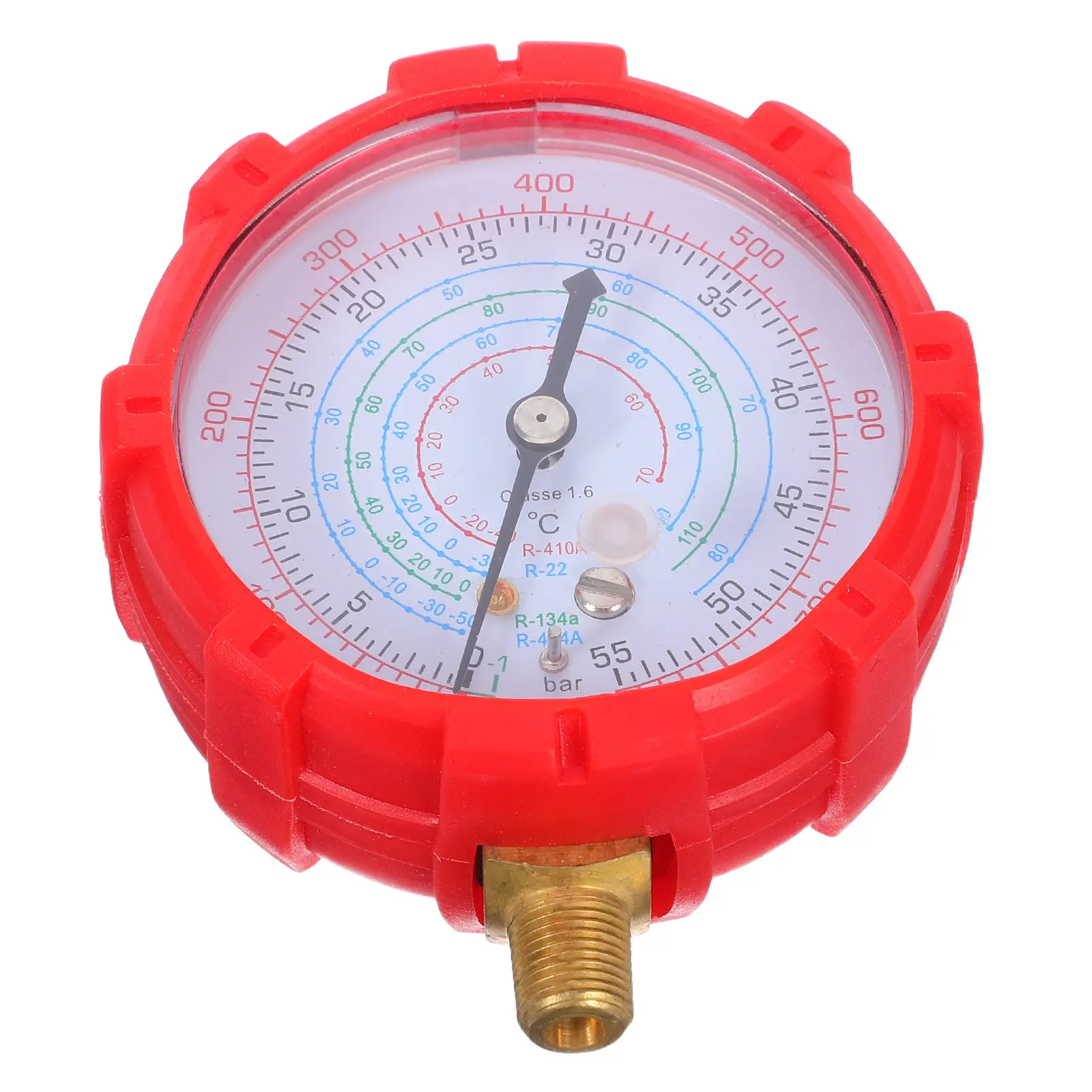 

Hvac Manifold Gauge Set Automotive Air Conditioning Pressure Gauge Tool with Heavy Duty Hoses for Quick Ac System Diagnosis