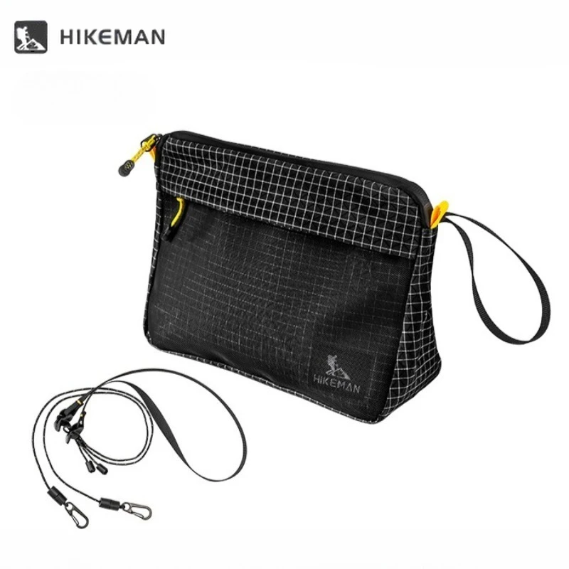 

HIKEMAN уличная дорожная сумка на плечо, водонепроницаемая сумка для туалетных принадлежностей Dyneema, многофункциональный косметический органайзер большой емкости