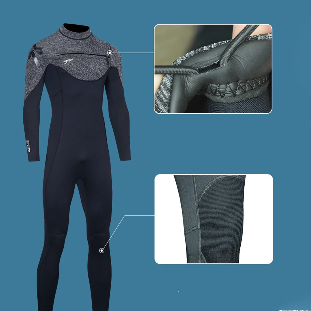 3mm premium neoprene wetsuit mulheres homens mergulho térmico inverno quente wetsuits terno completo natação surf caiaque equipamentos