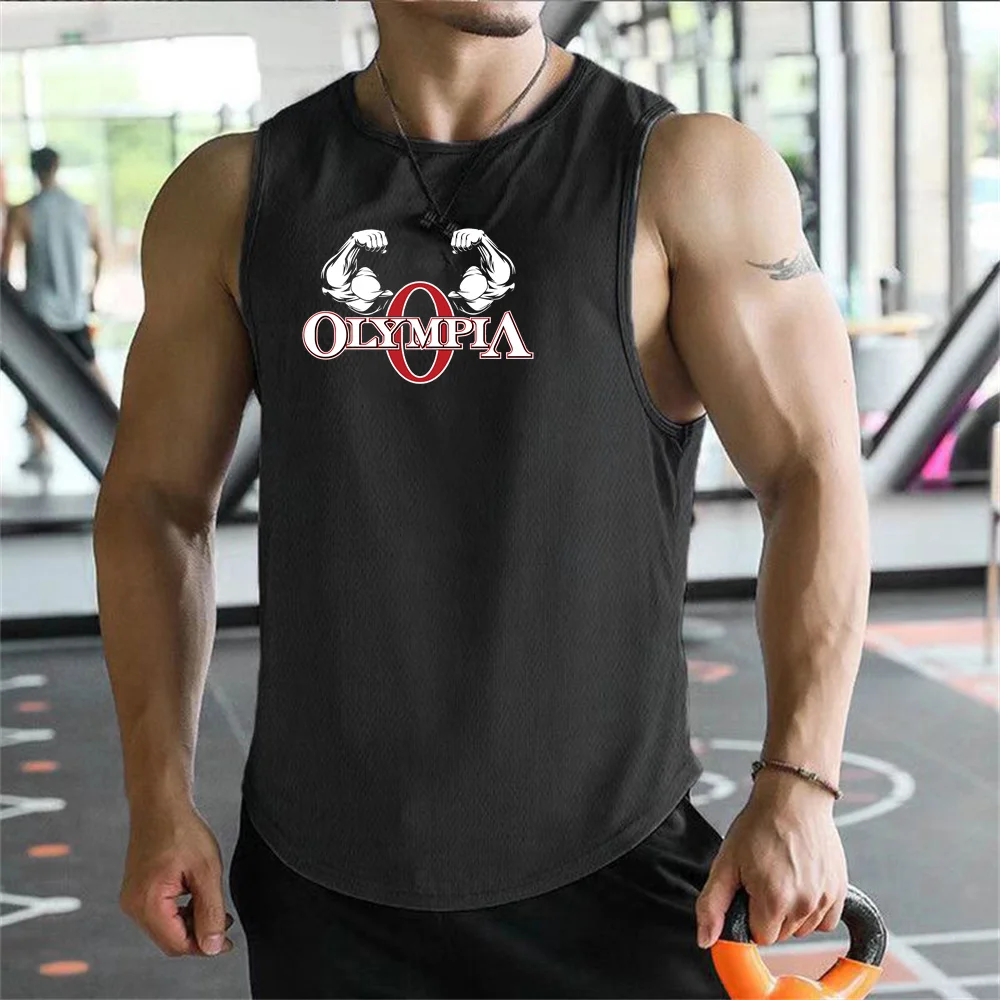 Débardeurs de sport de musculation 2026 pour hommes – Maillots de corps amples d'été pour la course et l'entraînement en salle de sport