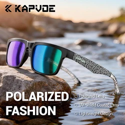 Kapvoe Cycling Glasses UV400 Polarized Cycling Sunglasses Bike Eyewear Men MTB Sports Goggles Bicycle Glasses Outdoor Sunglasses