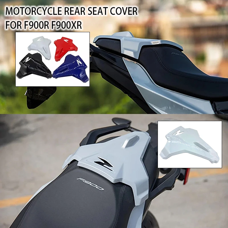 NEW Motorcycle Rear Seat Cover Tail Section Motorbike Fairing Cowl For BMW F900R F900XR F900 R F900 XR 2020 2021 WHITE black