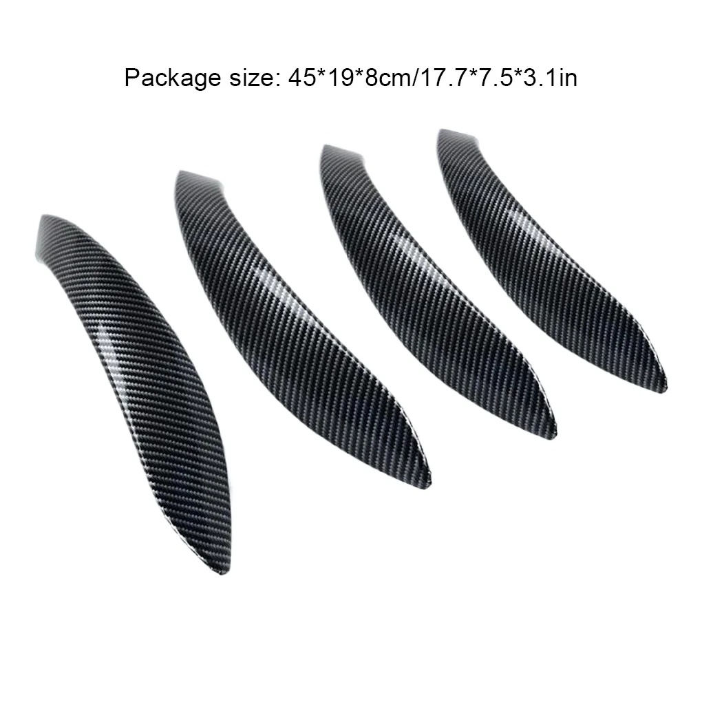 

Модернизированная внутренняя дверная ручка, внутренняя панель, замена отделки для BMW 3 4 серии M3 M4 F30 F35, обычный комплект из 4 предметов, ручки для ПК и ABS