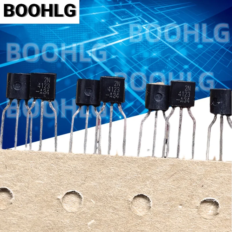 10PCS 2N4123 2N4123TAR 4123 NPN General Purpose Amplifier Transistor TO92 New Original Genuine