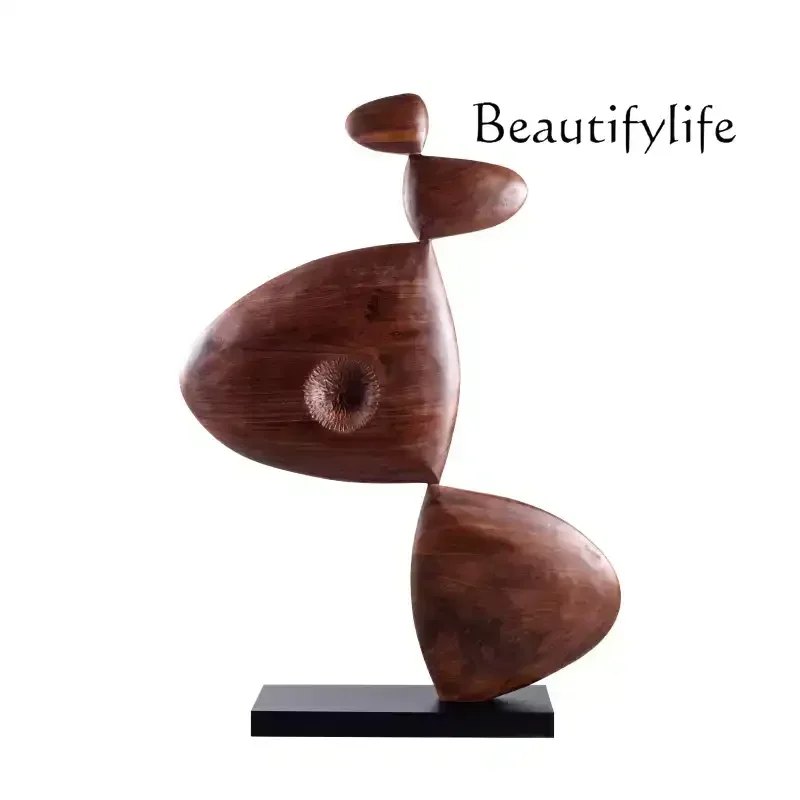 

Hotel entrance abstract sculpture artwork large floor ornament