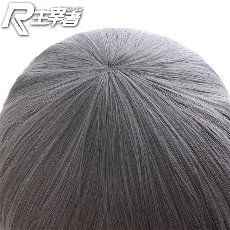 Cosplay Seishun Buta Yarou wa Bunny Girl Senpai no Yume wo Minai Heat Resistant Hair 80cm Sakurajima Mai Grey Long Wig view 5