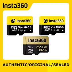 Original Insta360 Memory Card 64GB & 128GB & 256GB Compatible with Insta360 X4/ X3/ ACE/ ACE PRO/ GO3S/ ONE X2