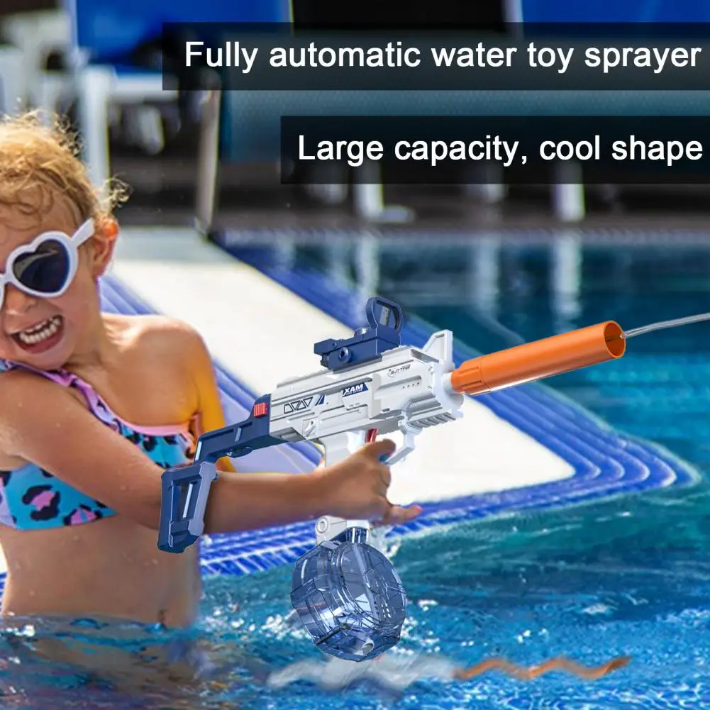 Water Play Toy Kids Water Toy Rechargeable Electric Water Shooter Toy for Kids Capacity Automatic Squirt for Summer for Toddlers