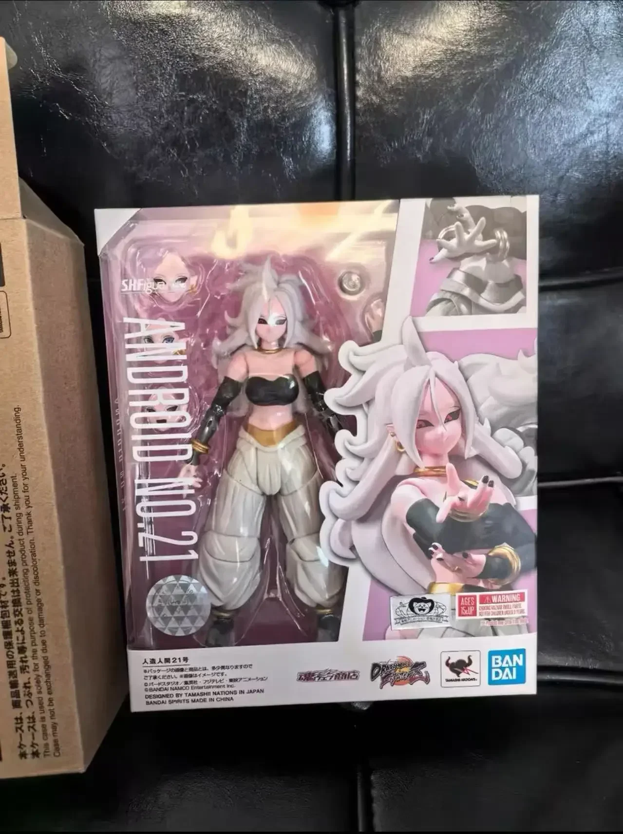 بانداي SHF الرجل الاصطناعي رقم. 21 ويتشر بو دراغون بول فايتر Z نموذج لجسم مجموعة لعبة هدية سلسلة أنيمي