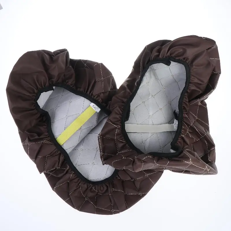 Moto Seat Cover 3D Faux Leather Thickened Waterproof Anti-Slip UV Resistant Protector for Summer Moto Riding