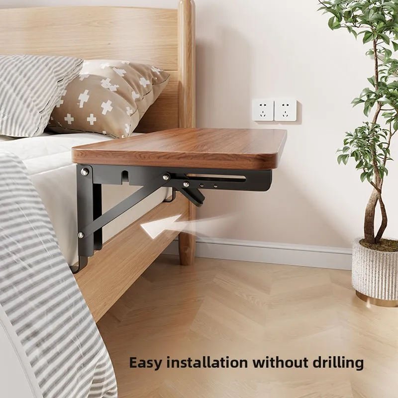 invisible-small-nightstand-bedroom-home-use-no-punching-required-compact-table-storage-organizer-food-item-support-rack