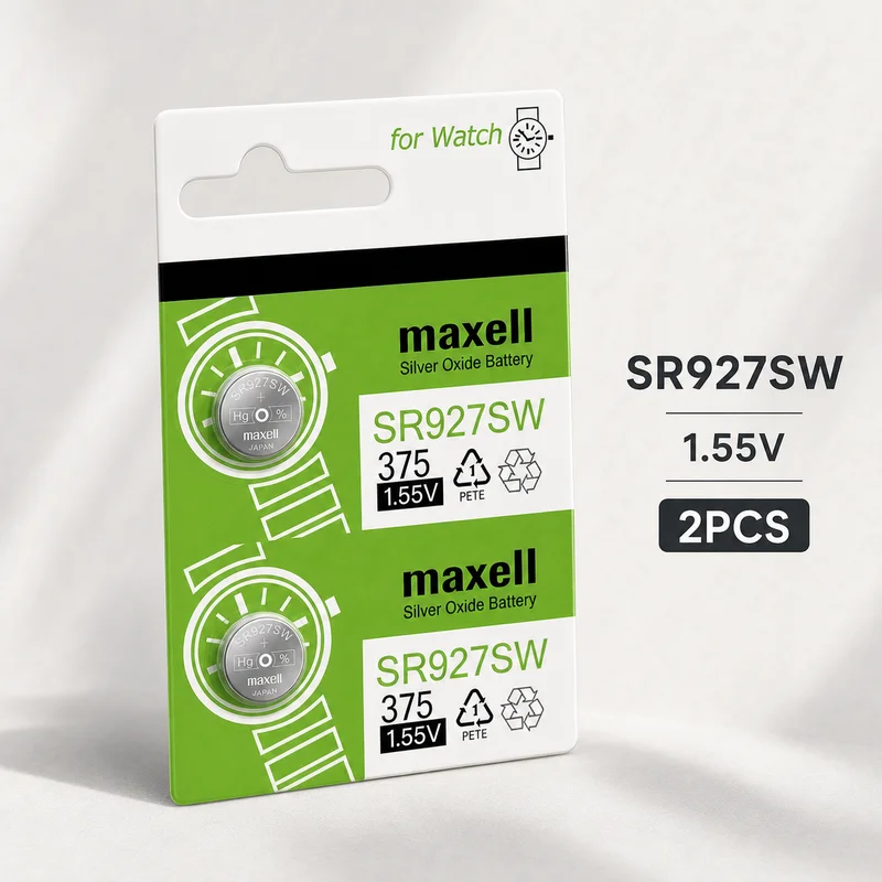 Button Coin Cell Battery SR927SW 2PCS AG7 395 LR927 395AL926F Replacement Batteries For Watch Toy Remote Control Calculator