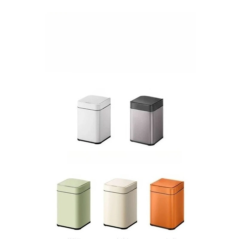 

Smart, trash can, fully automatic, inductive, home, living room, kitchen, light luxury, bathroom