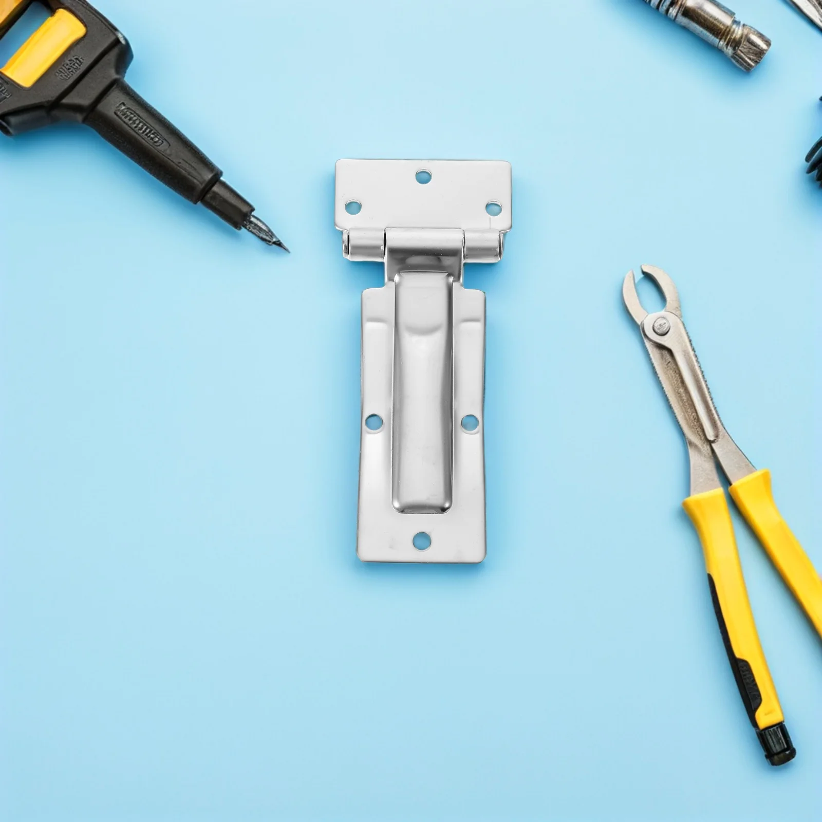 

Stainless Steel Trailer Gate Hinge Heavy Duty Side Hinge for Box Truck Swing Doors Exterior Door Hardware Cargo Trailer Rv