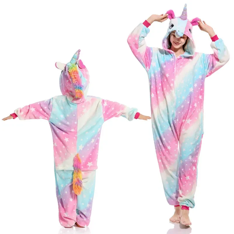WAT 동물 잠옷 Pika Panda Owl Stich Pajama Kigurumi Pijamas 얼룩말 수면 탑 의상 Cosplay Onesies Robe 2025 New