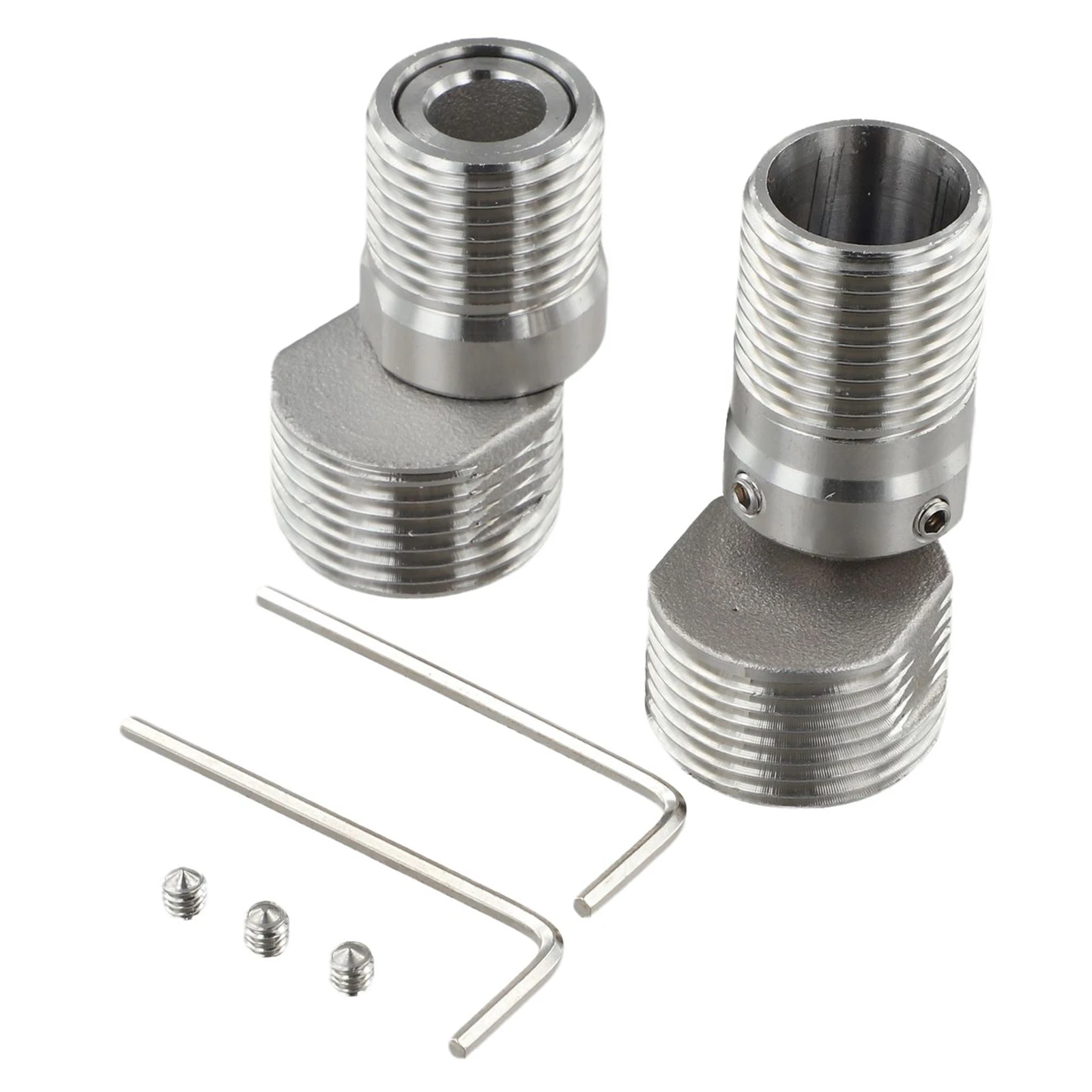 360 Degree Rotatable Leak-Proof Faucet Adapter Home Improvement Silver High Strength 304 Stainless Steel For Laundry Room