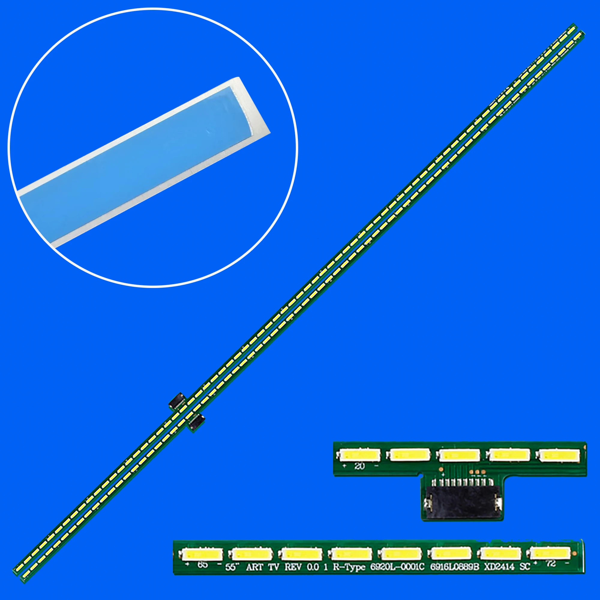 

LED Backlight Strips For 55L7200U 55L6200U 55LM660S 55LM640S 6922L-0028A 55LM640T 55LM6400 55LM6600 55LM670S 55LM670T