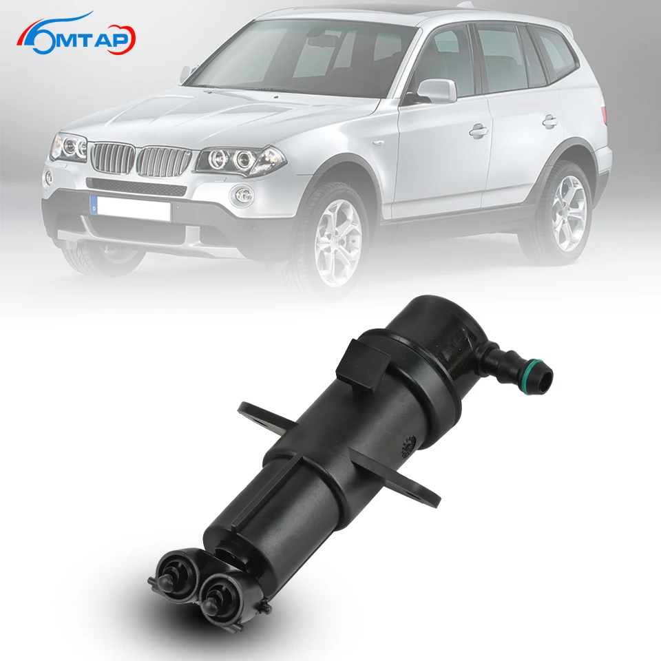 MTAP насадка омывателя фар, привод распыления воды для BMW X3 E83 2006, 2007, 2008, 2009, 2010 61673416467 61673416468