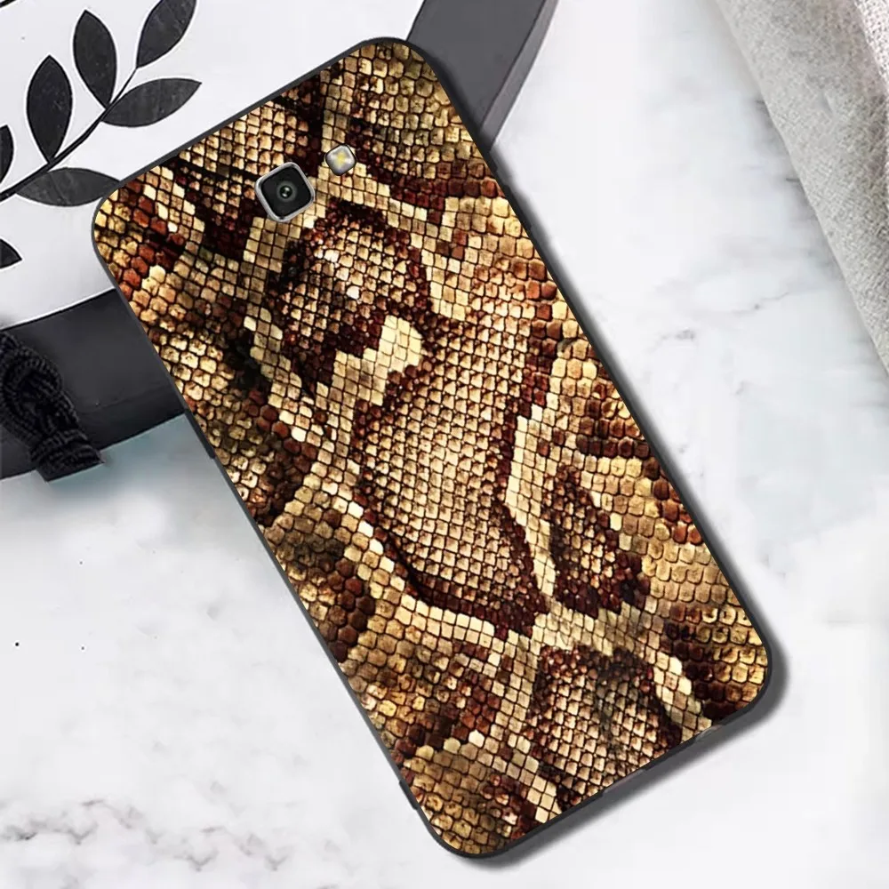 Snake Skin Phone Case For Samsung S 9 10 20 21 22 23 30 23plus lite Ultra FE S10lite Fundas