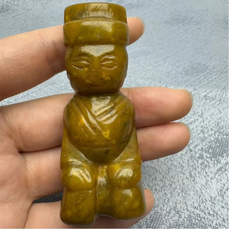 Xiu Antique-Style Distressed Pendant, Nobleman Jade Ornament, Popular Item In Live Streaming