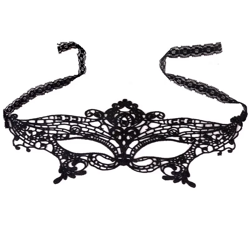 Black Lace Eye Mask Hollow Sex Toys For Woman Erotic Lingerie Hot Adult Games Sex Accessories Sexy Lingerie Women Party Masks