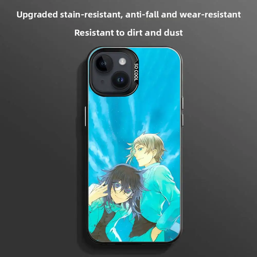 เคสโทรศัพท์ลายอนิเมะ Pandora Hearts สำหรับ iPhone 11-16 Pro Max สีสันสดใส กันลื่น ป้องกันรอยนิ้วมือ พร้อมเคลือบ