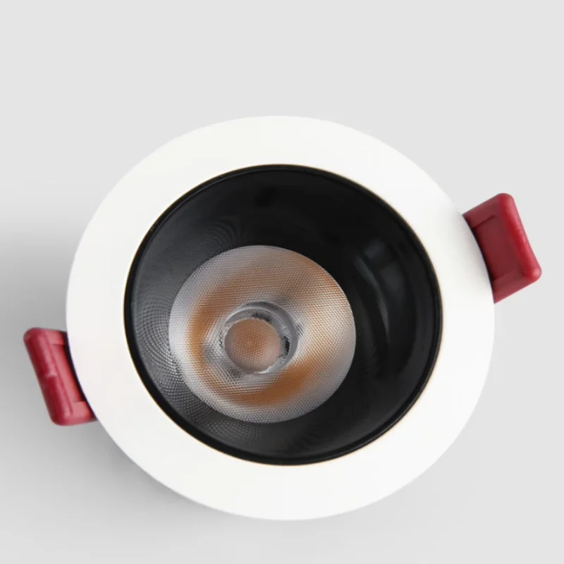 New Ip55 embedded waterproof anti-dazzle downlight led cob spotlight Sky lantern Bathroom kitchen and bathroom spotlight image 4