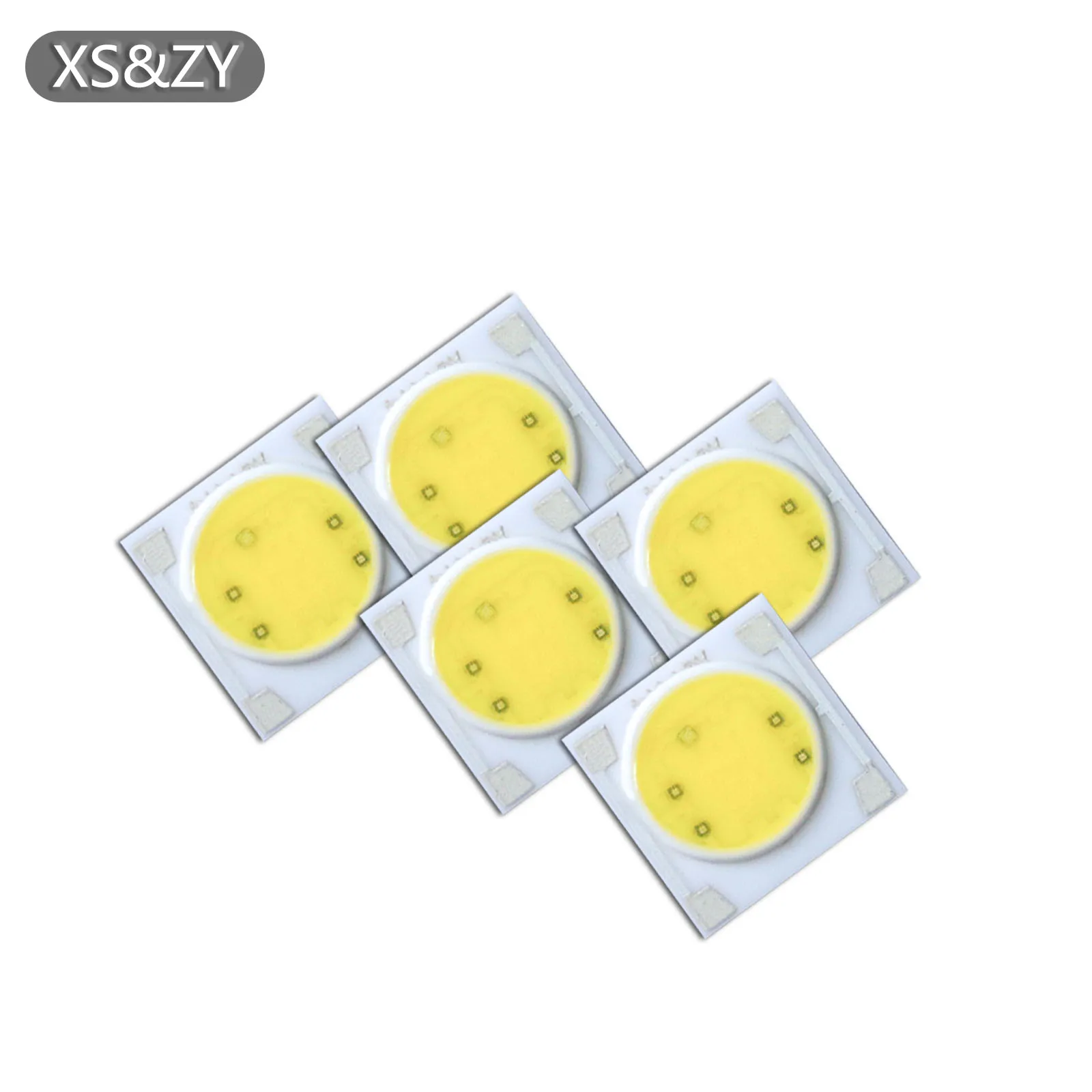 5pcs AC220V 3W 5W 7W 9WLED COB Light Bead Ceramic Substrate Smart IC Chip DIY LED Lighting Floodlight Spotlight Lamp