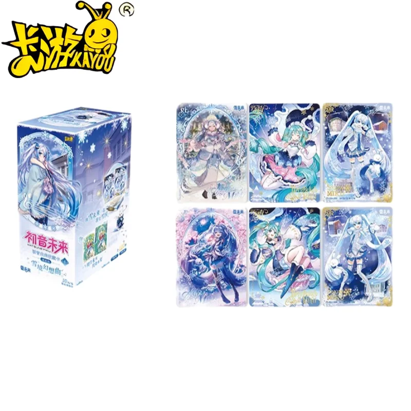 

Официальный пакет Kayou Hatsune Miku Cards Booster Pack Vol.4 — коллекция коллекционных карточек аниме, карточная игра Vocaloid, подарок для фанатов