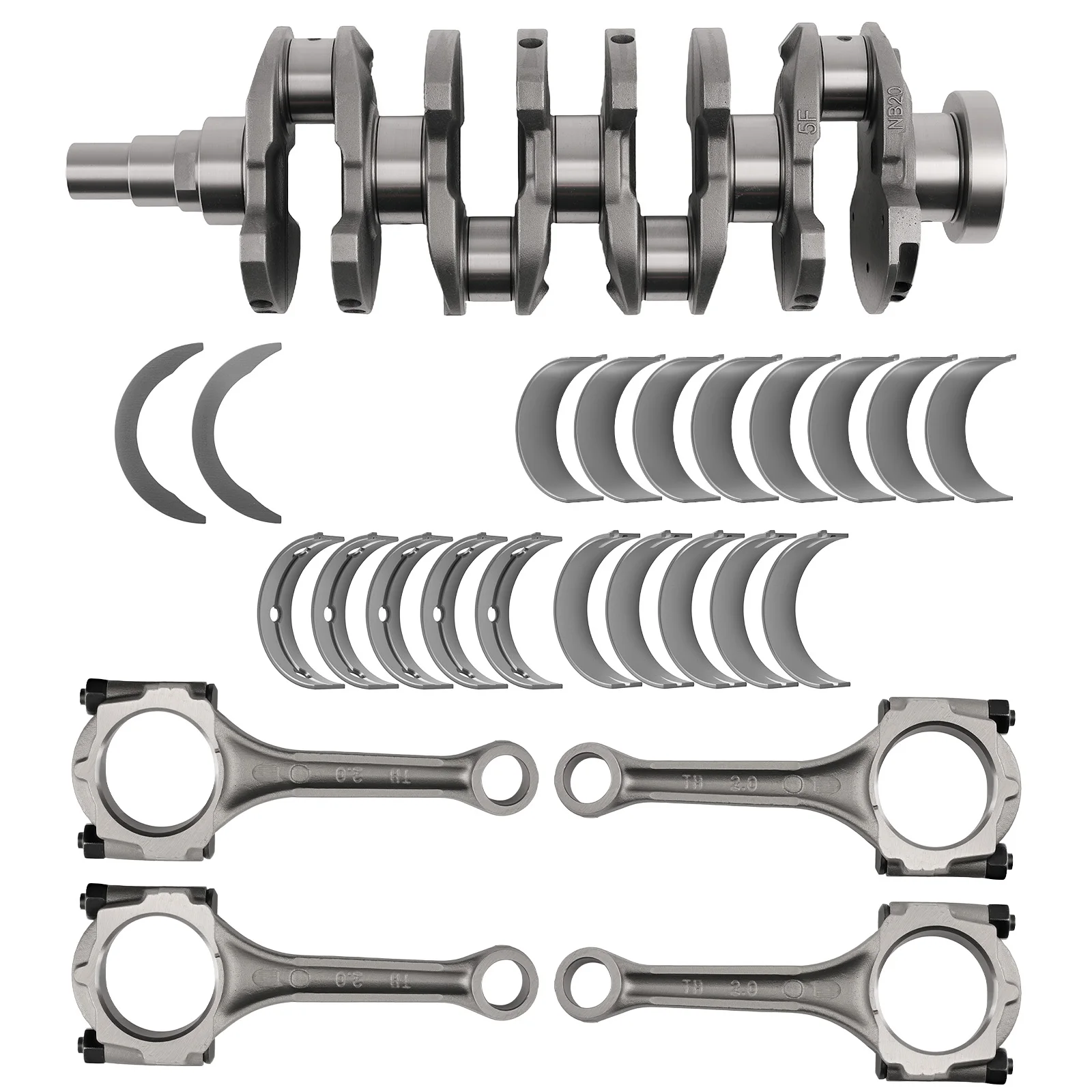 Engine Rebuild Kit Motor Assembly for Kia Spectra/Soul 2.0L 2004-2011 2311023710