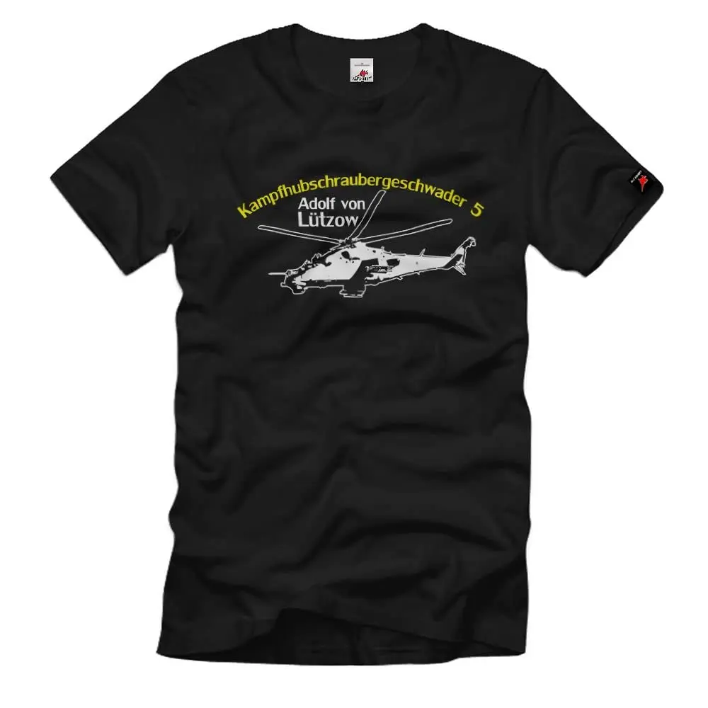 KHG-5 Adolf von Lützow Combat Helicopter Wing 5 DDR T Shirt # 38708 Anime Graphic T-shirts for Men Clothing Women Tees Y2K tops