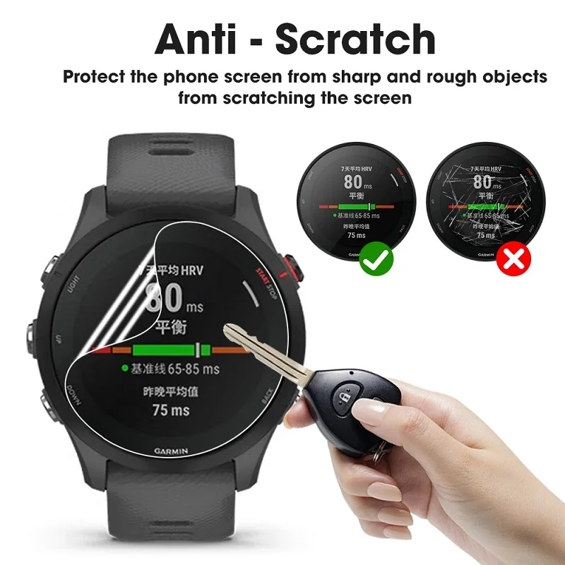 Zachte Tpu Horloge Film Voor Garmin Horloge Forerunner 45 55 235 245 M 265 s 935 945 955 745 Hydrogel Film Beschermende Screen Protector