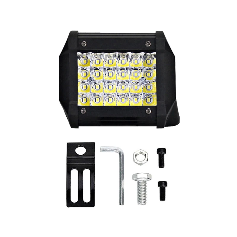4 inch Led Light For Cars Work Light Flush Mount Pods Flood LED Driving Light For SUV ATV Truck Tractor Trailer