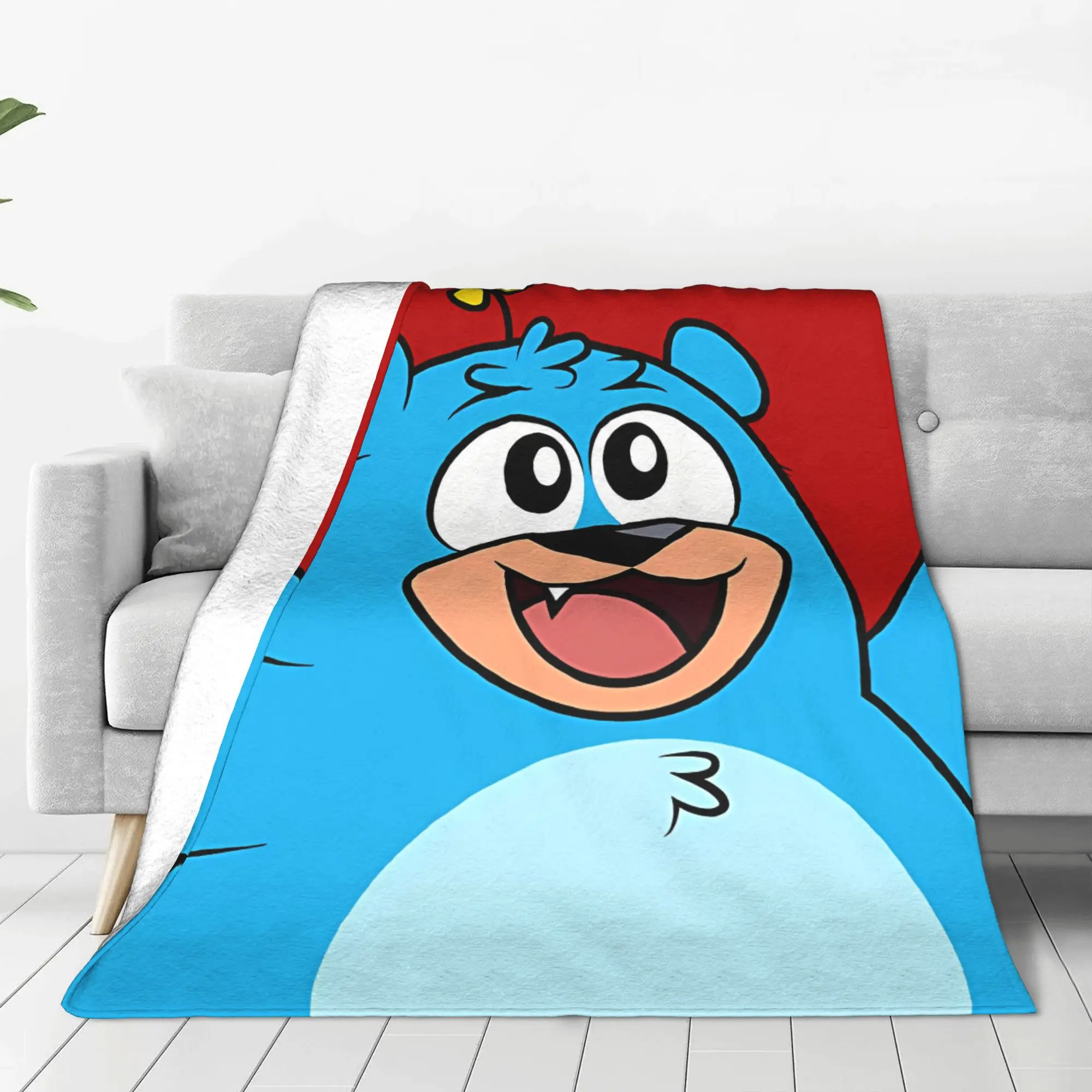 1PC Happy 5.0.5 Villainous Home Room Decorations Winter Blankets For Adults Bedding Home Interior Sofa Knee