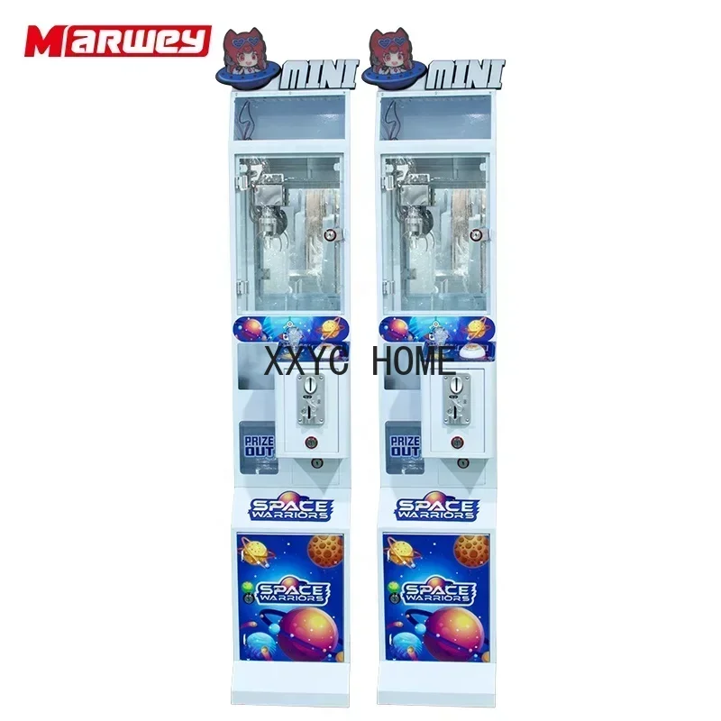 

Factory Wholesale Coin Operated Claw Crane Game Prize Redemption Game Cheap Mini Claw Machine