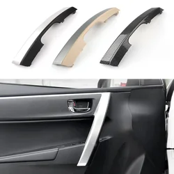 Car Interior Front Door Handle Trim Panel Armrest Inner Handle Cover For Toyota Corolla Black Beige Silver Carbon 7464602430