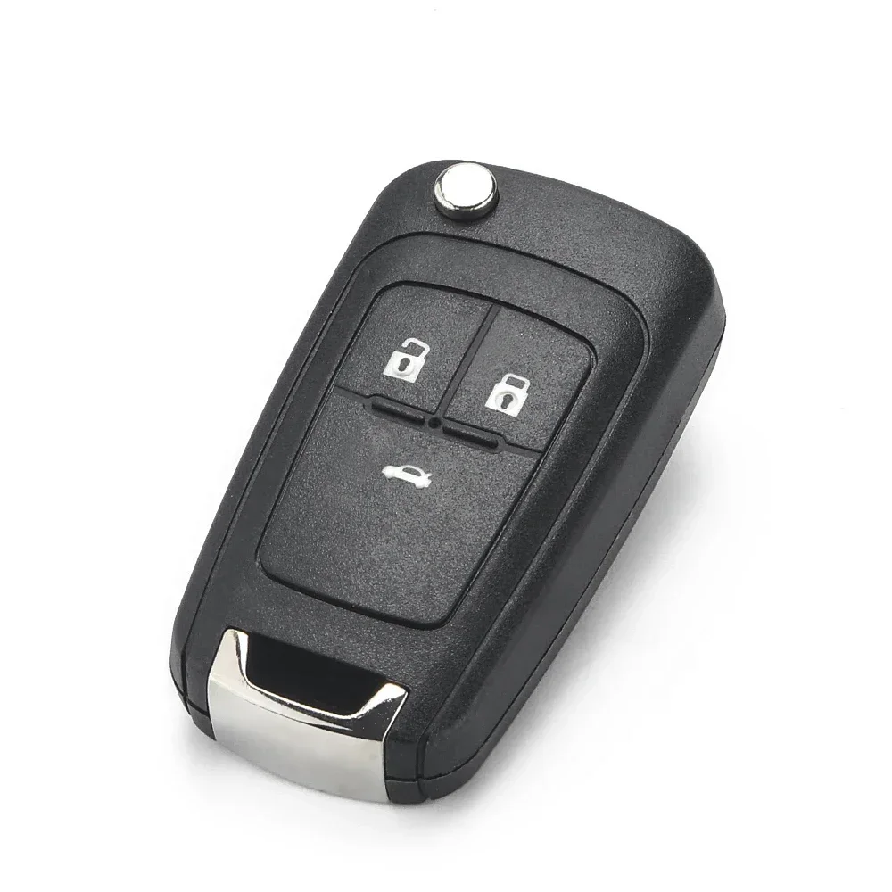 KEYYOU 10Pcs 2/3/4/5 Button Key Shell For VAUXHALL OPEL Insignia Astra J Zafira C Mokka Car Control Key Case Housing HU100 Blade