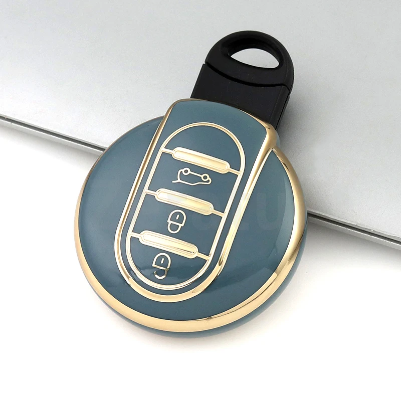 TPU Car Key Case Cover Protector for BMW Mini Cooper F55 F56 F57 F54 F60 JCW Clubman Countryman Shell Fob Keyless Accessories