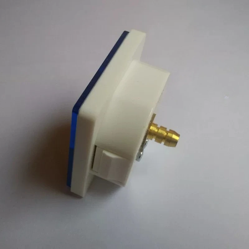 Square Medical Vacuum Meter/Leap Aspirator 7C/7A-23B/D Negative Pressure Meter - 0.1-0 mpa