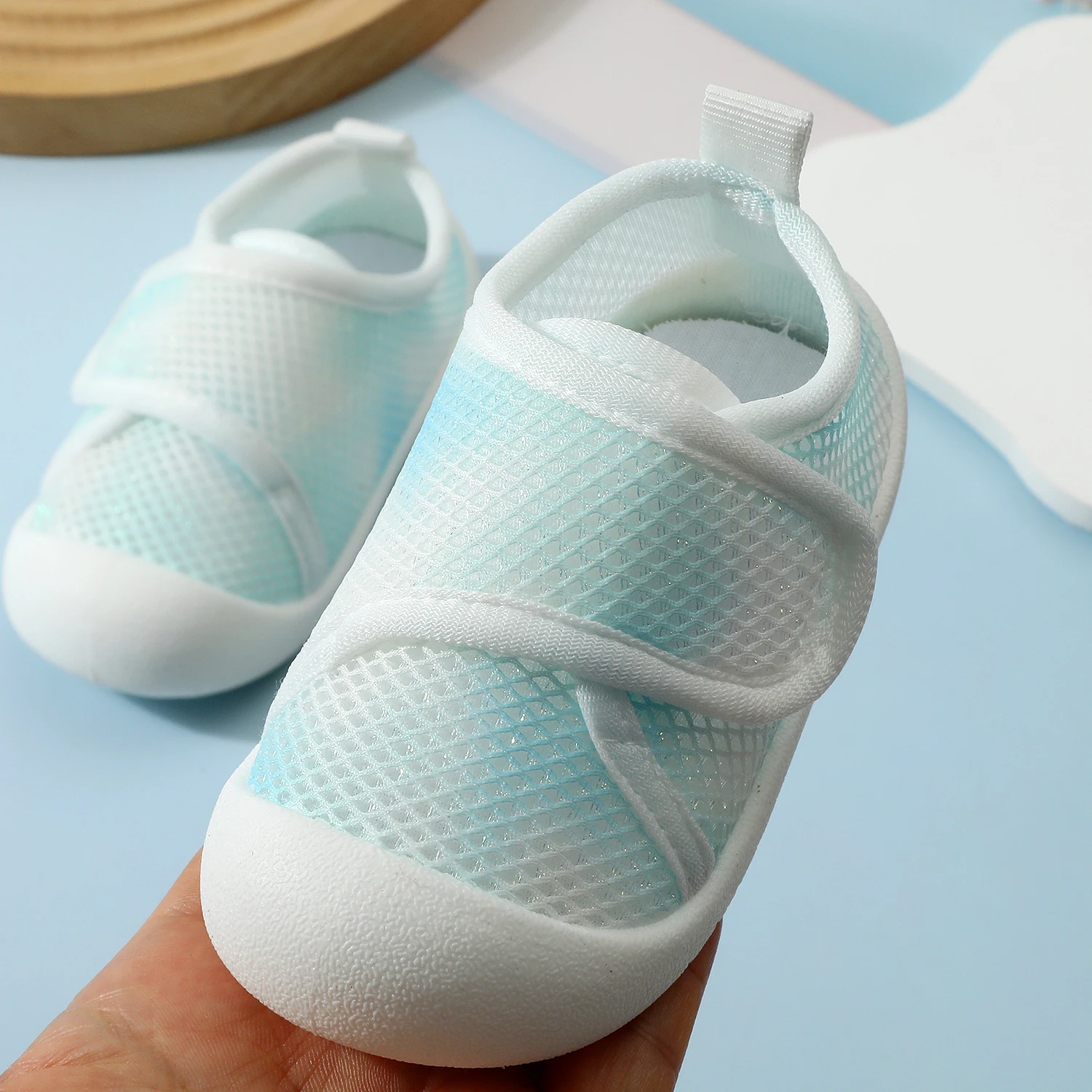 Lernlaufschuhe für Babys, rutschfeste PU-Sohlen, weiche flache Schuhe für Kleinkinder, geeignet für Freizeit im Innen- und Außenbereich – Detail 5