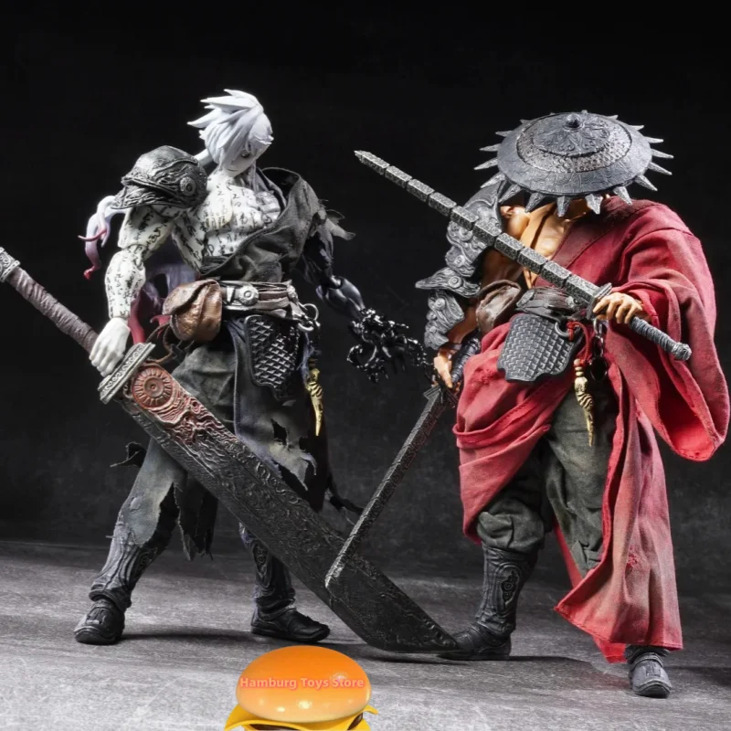 Etched Humanoid Zhang Qing 1/12Movable Action Figure Collectible Model Full Set Accessory For Adult Hobby Display