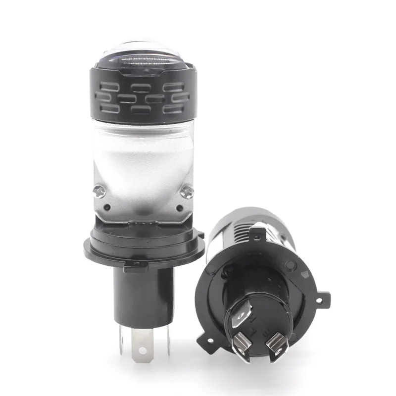 P5 100W 10000LM H4 LED Headlight Projector Lens CSP DC 12-18V No Error Aviation Aluminum Built-in Fan Universal