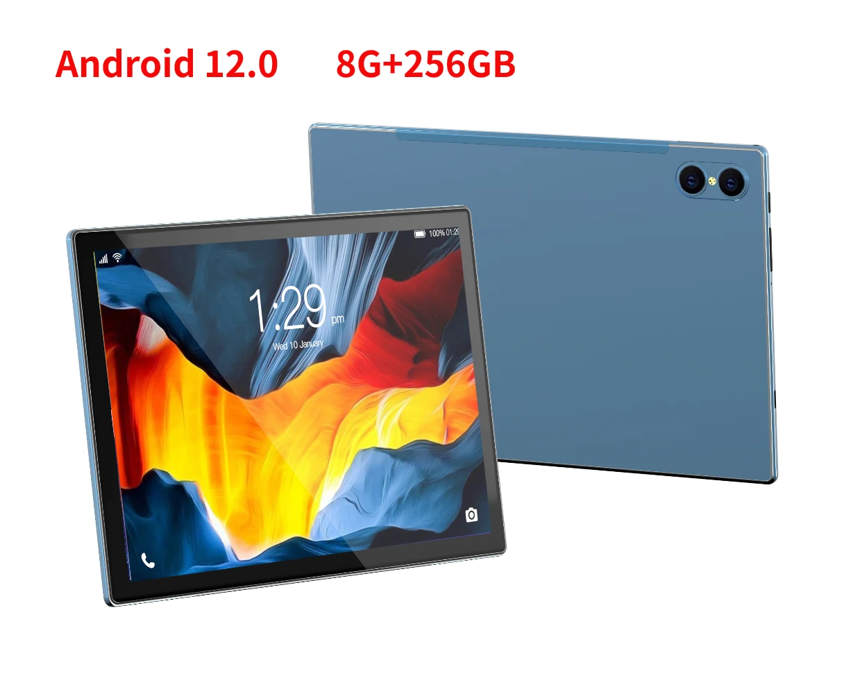 Nieuwe Globale Versie Originele Tablet 10.1 Inch Tablet Android 12.0 Tablet 8Gb Ram 256Gb Rom 4G Lte Internet Mobiel Telefoongesprek