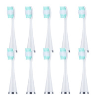10pcs/lot Ultrasonic Electric Toothbrush Heads Replacement Brush Heads For Ultrasonic Electric Toothbrush Whitening Teeth Brush
