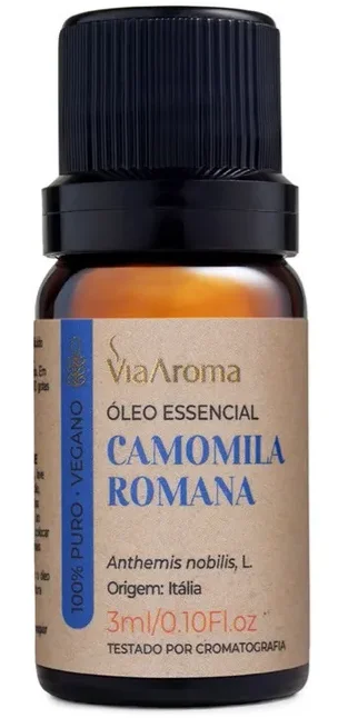 Essential Oil Via Aroma Roman Chamomile 3ml-Pure 100%