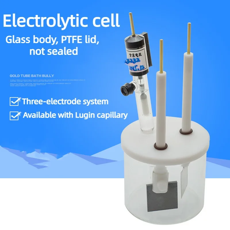 

C002 Five-port Electrolytic Cell, Three-electrode System Electrolyzer