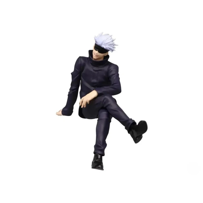 13cm Japanese Anime Jujutsu Kaisen Figure Gojo Satoru Action Figure PVC Model Toys Statue Noodle Stopper Gift Collectible Toy view 3