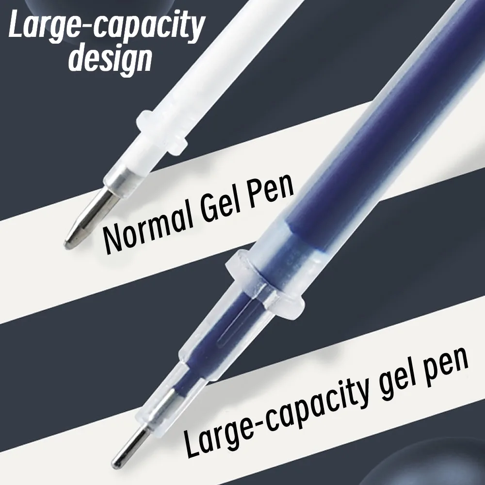 20 قطعة/المجموعة عالية الجودة إبرة نوع جل أقلام مستقيم السائل قلم Kawaii القرطاسية اللوازم المكتبية المدرسية الكتابة