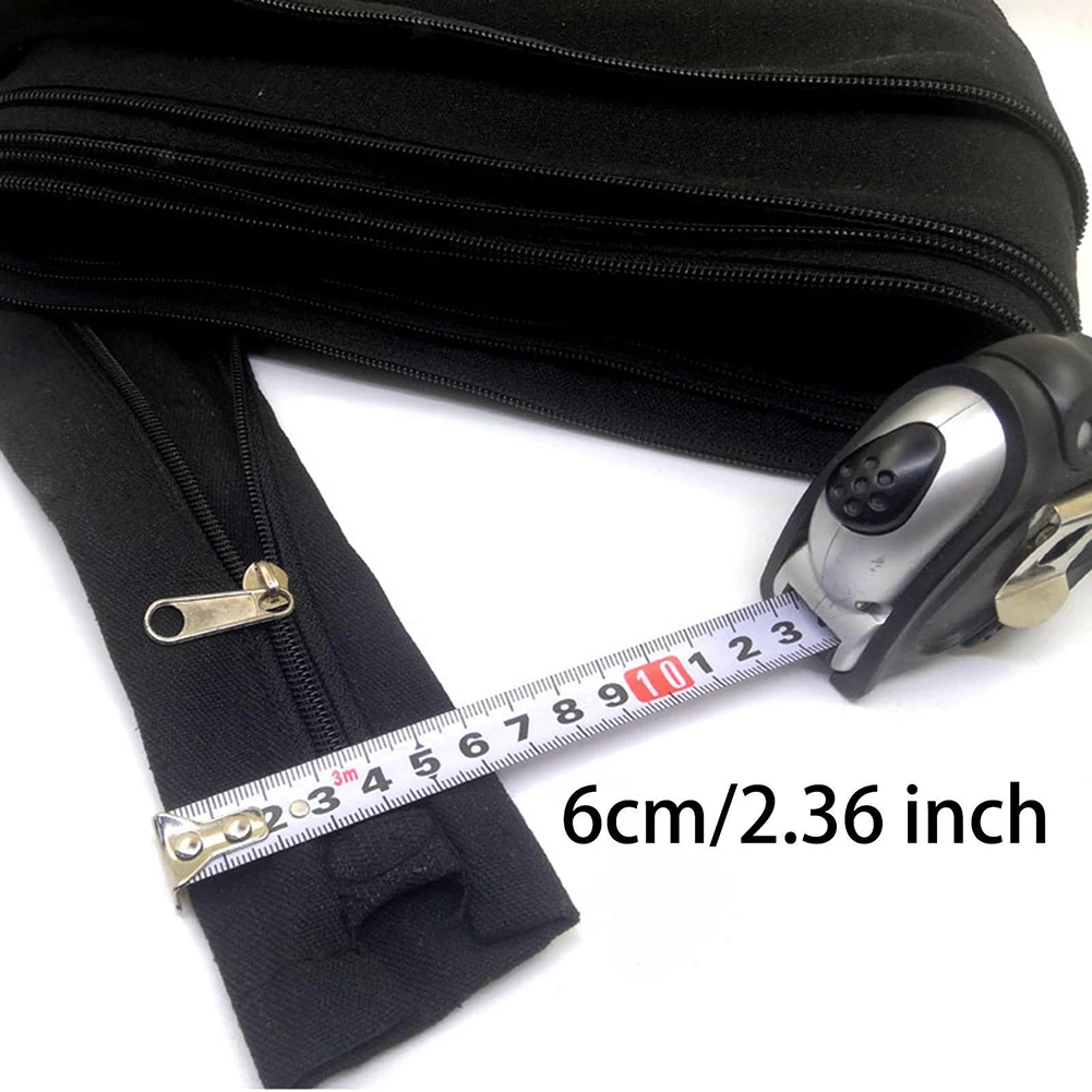 Zippered Cable Sheath For Hoses Welding Accessories High-temp Sleeve Black Torch Cable Cover Zipper Closure Design