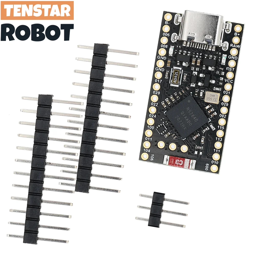 NRF52840 Development Board Compatible With Nice!Nano V2.0 Bluetooth Charging Management Pro Micro NRF52840